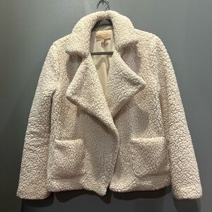 Philosophy Cream Teddy Jacket